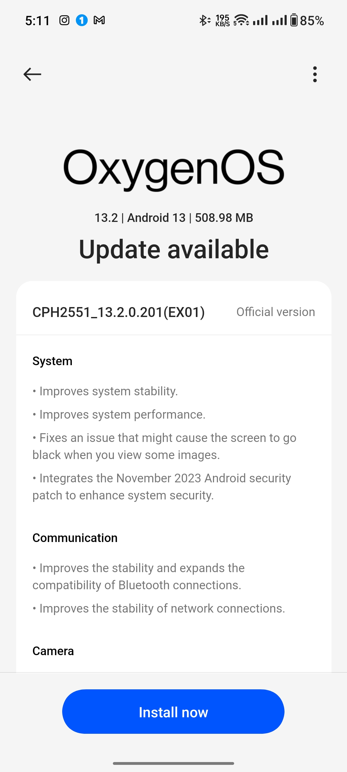 OnePlus Open güncellemesi Aralık 2023 1