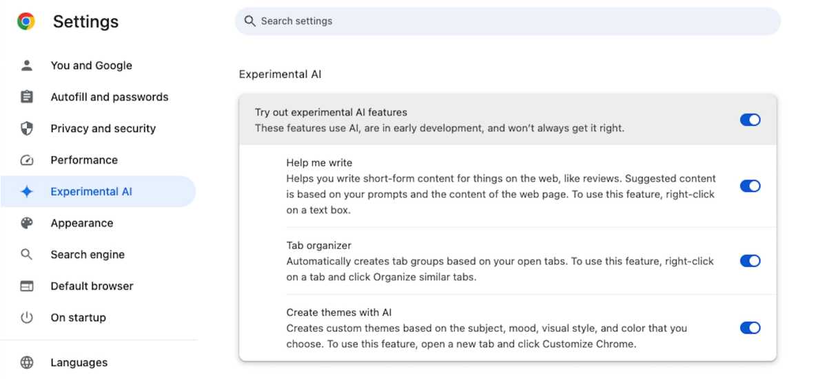 Google Chrome for Mac can now help you write articles and comments using AI