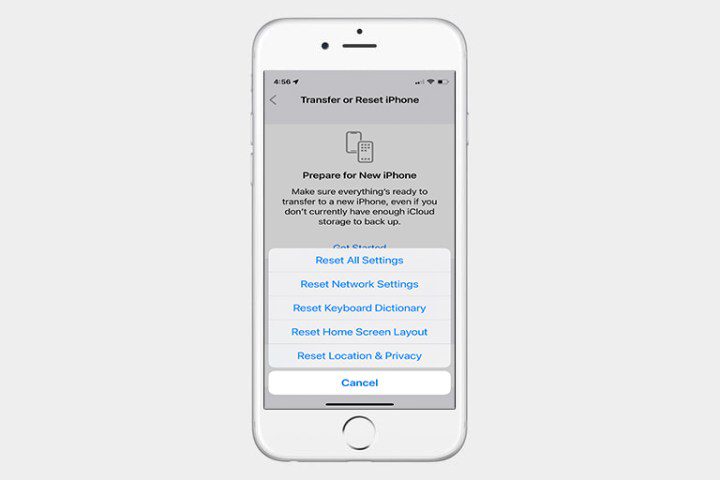 How to reset an iPhone, restart it or completely erase your data