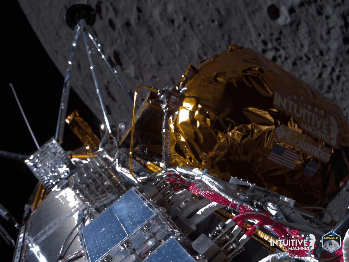 The Odysseus spacecraft became the first American spacecraft to land on the Moon in 50 years