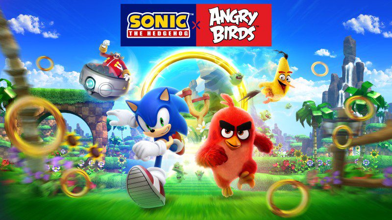 Sonic ve Angry Birds Birden Fazla Oyunda Karşı Karşıya Geliyor