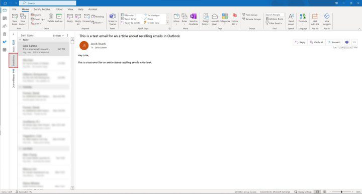 Windows ve Mac’te Outlook’ta bir e-posta nasıl geri çağrılır?