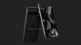 A set of leaked renders depicting the Pixel 9 Pro.