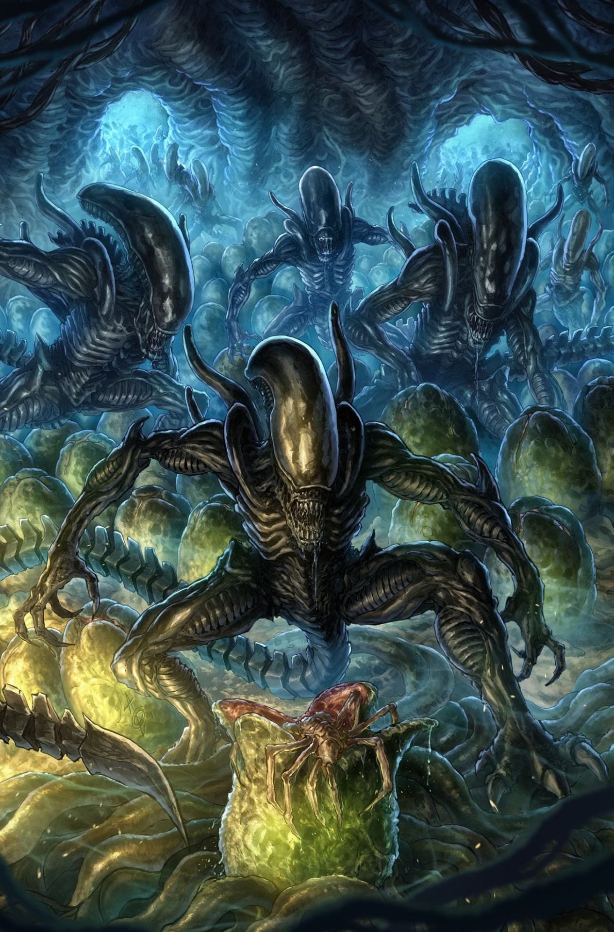 Alien Comic Book Cover