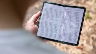 Read a book on the Google Pixel Fold