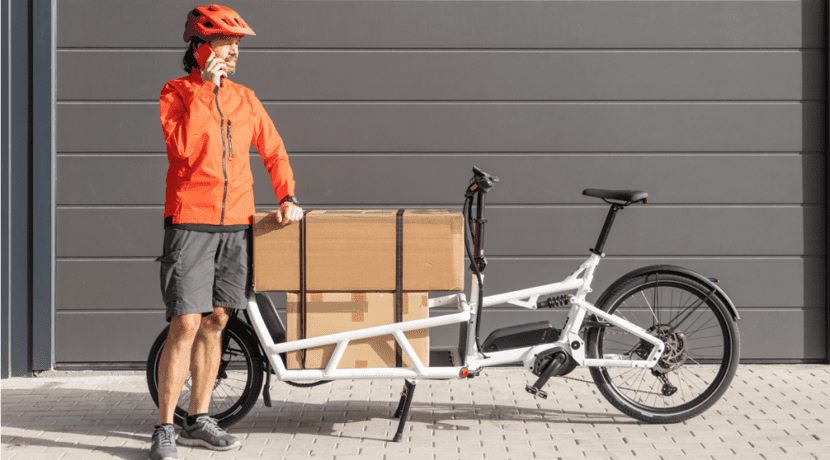 Electric cargo bikes significantly reduce costs for logistics companies
