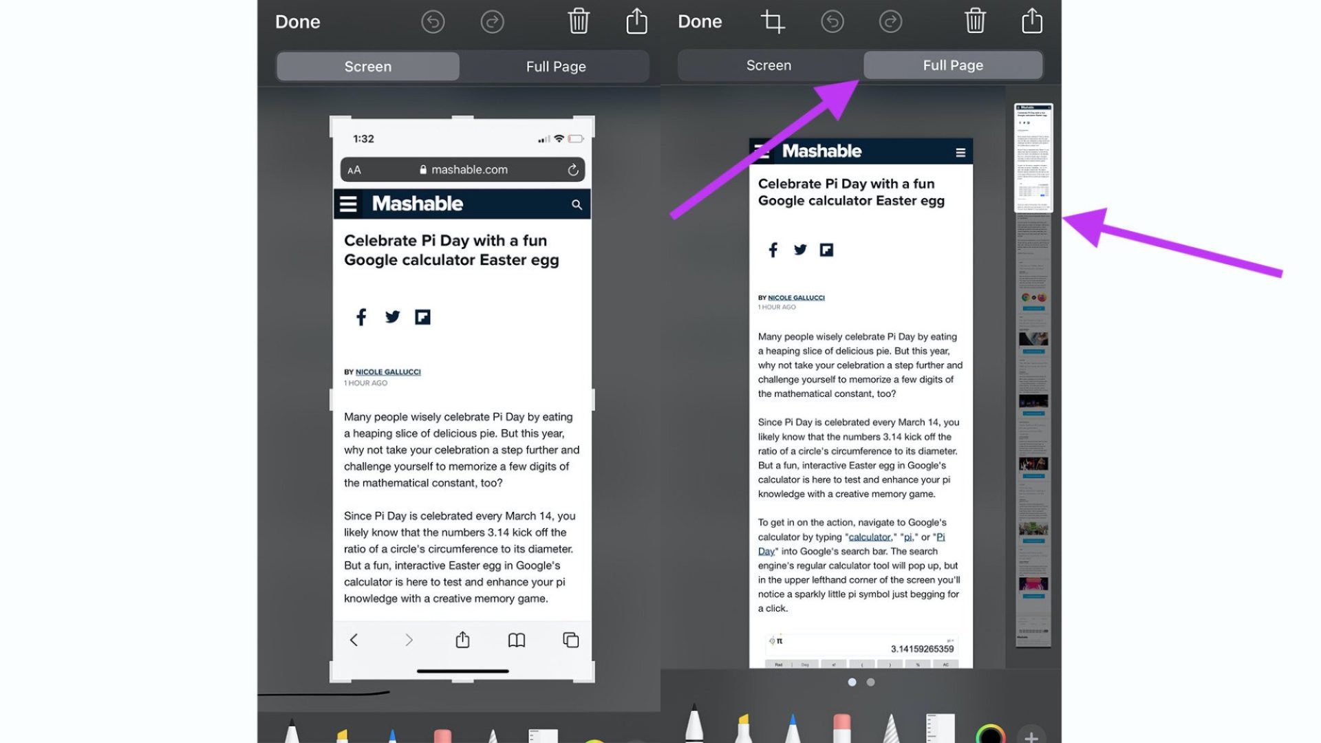 How to Capture an Entire Web Page on iPhone