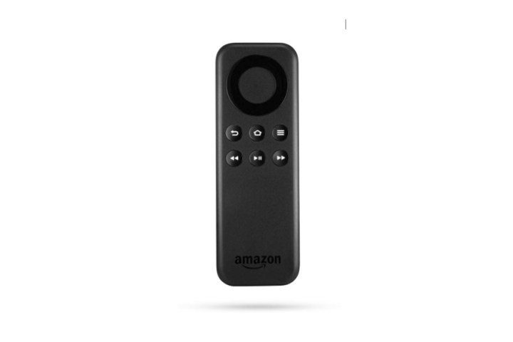 Amazon Fire TV Basic Edition uzaktan kumandası.