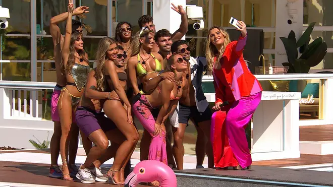 Love Island All Stars finalists were treated to a party