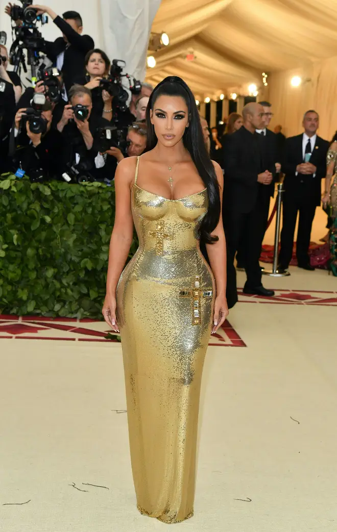 Kim K Met Gala 2018'de