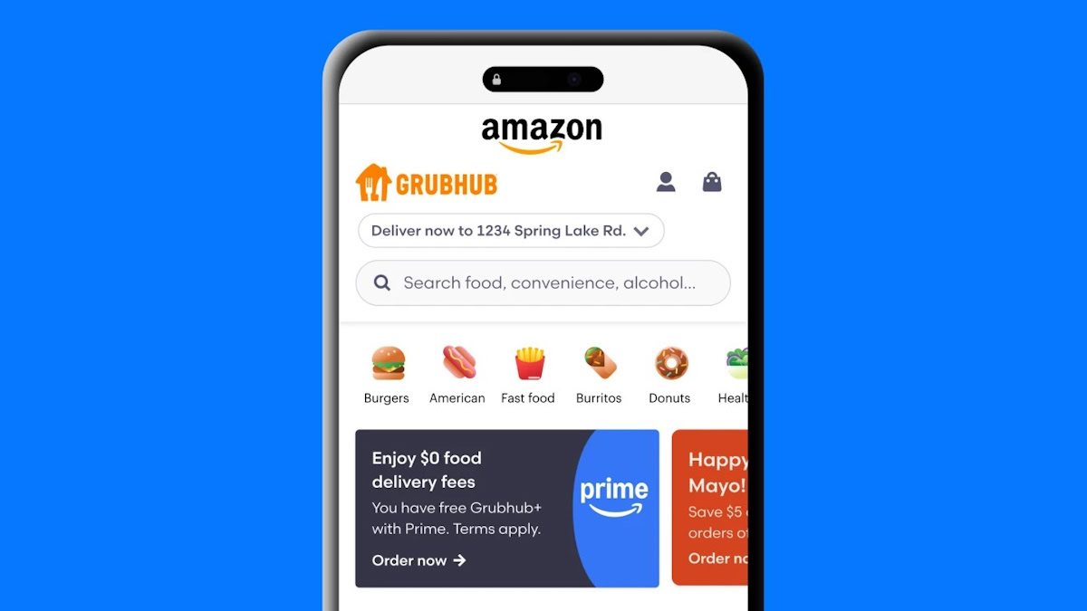 Amazon Prime x Grubhub