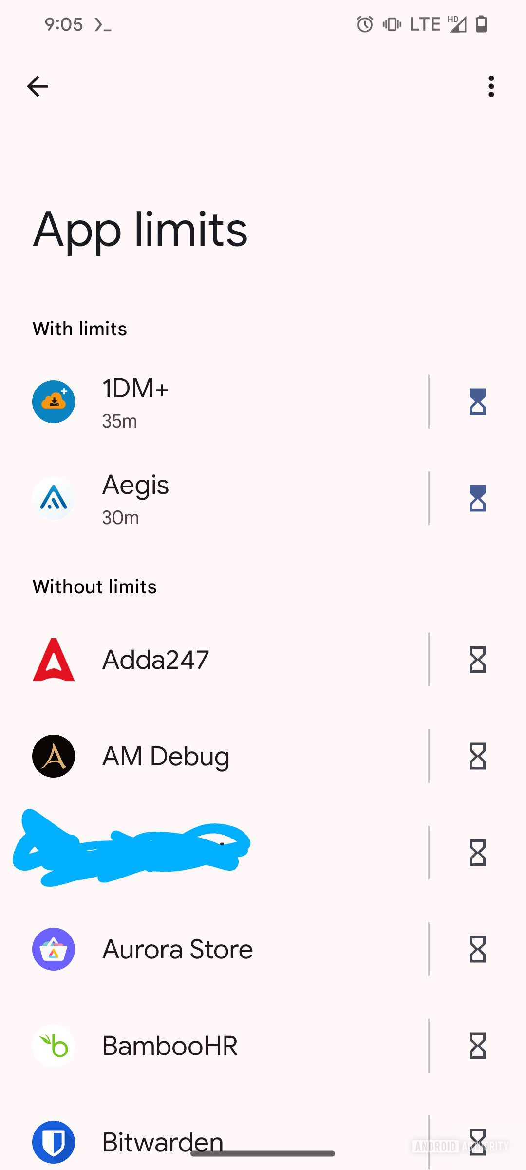 New Digital Wellbeing app limits sections