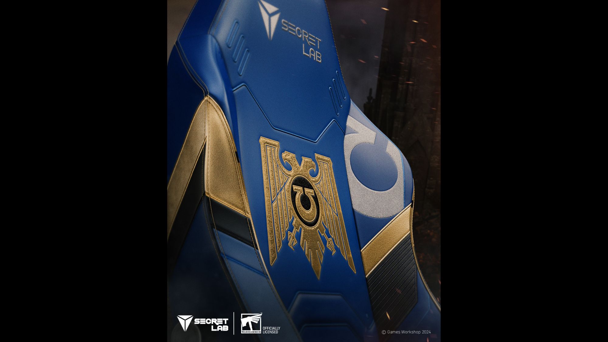 Secretlab TITAN Evo Warhammer 40.000 Ultramarines Sürümü