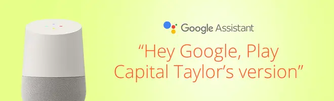 Listen to Capital (Taylor's Version) on Google devices