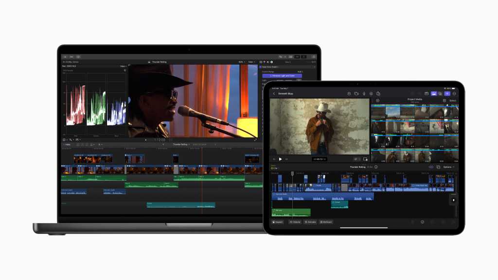 Apple releases updates to Final Cut Pro for iPad and Mac, a new iPhone application