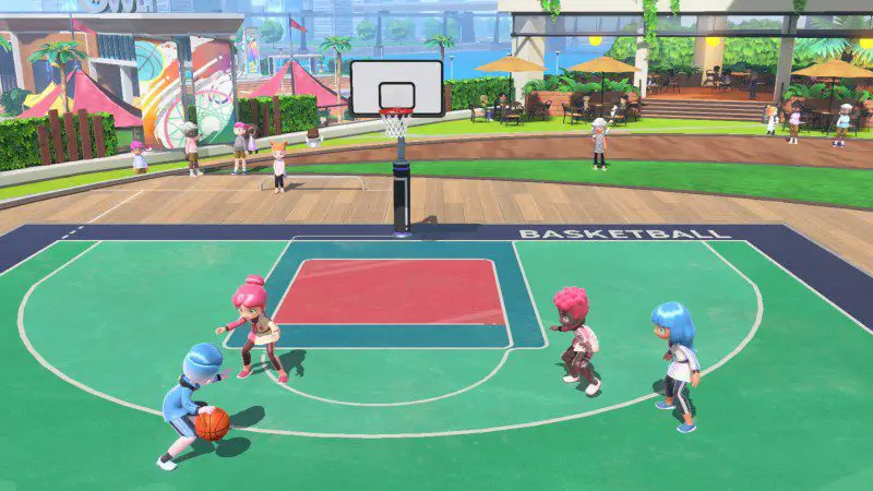 Nintendo Switch Sports adds basketball in free update