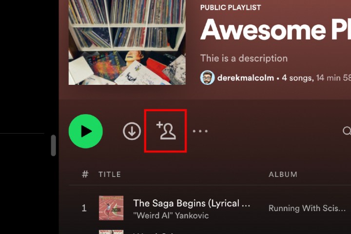 Spotify ortak çalma listelerine işbirlikçiler nasıl eklenir.