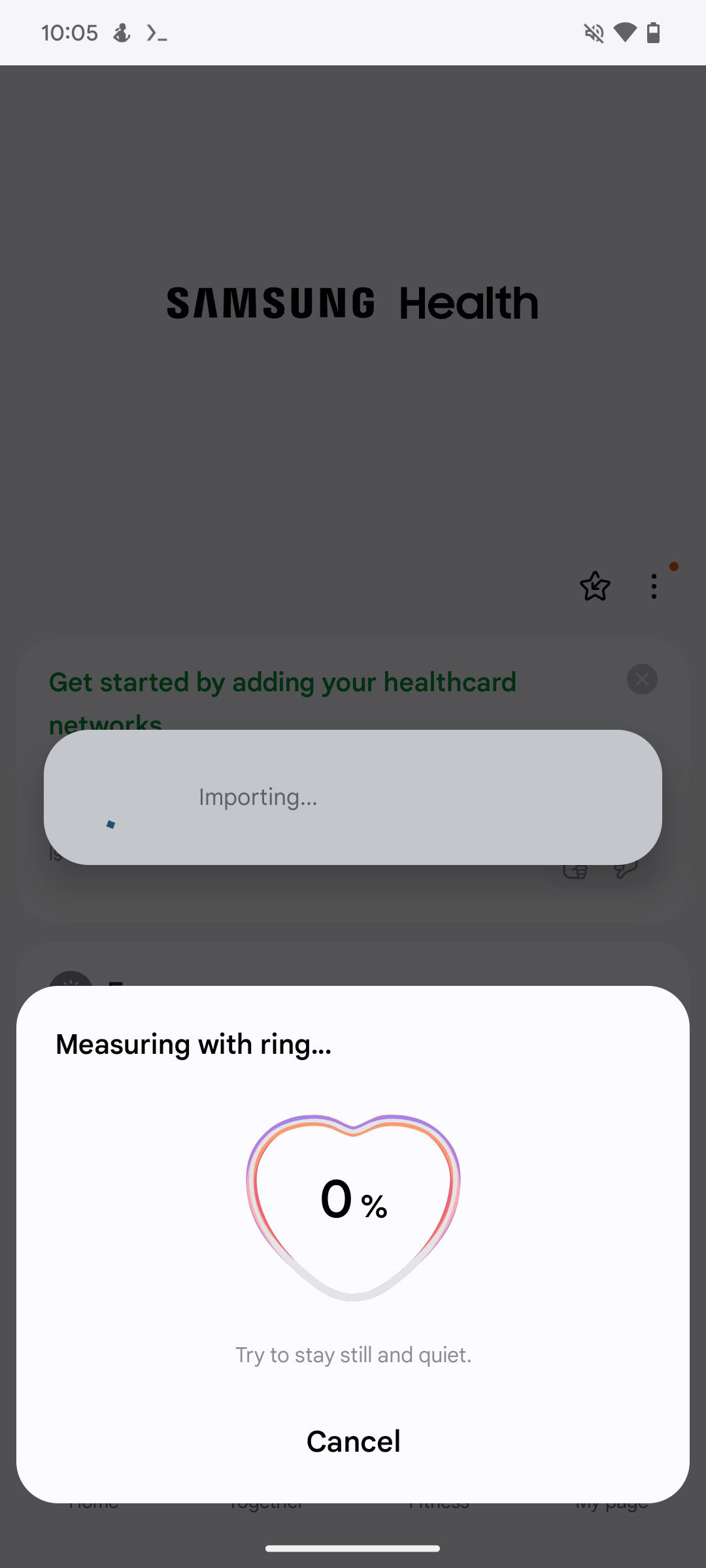 Samsung Health Kalp atış hızı ölçümü