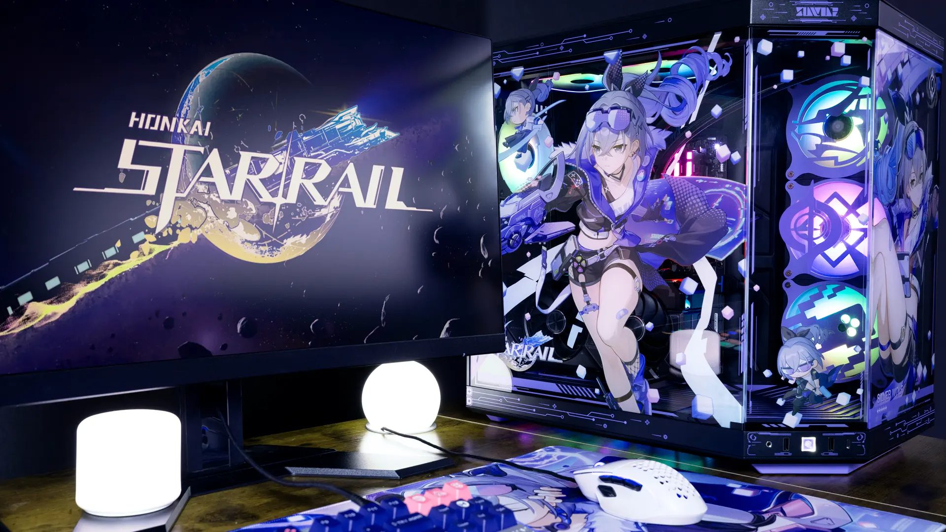 The latest Honkai collaboration: Star Rail brings us an adorable gaming PC inspired by our favorite intergalactic gamer