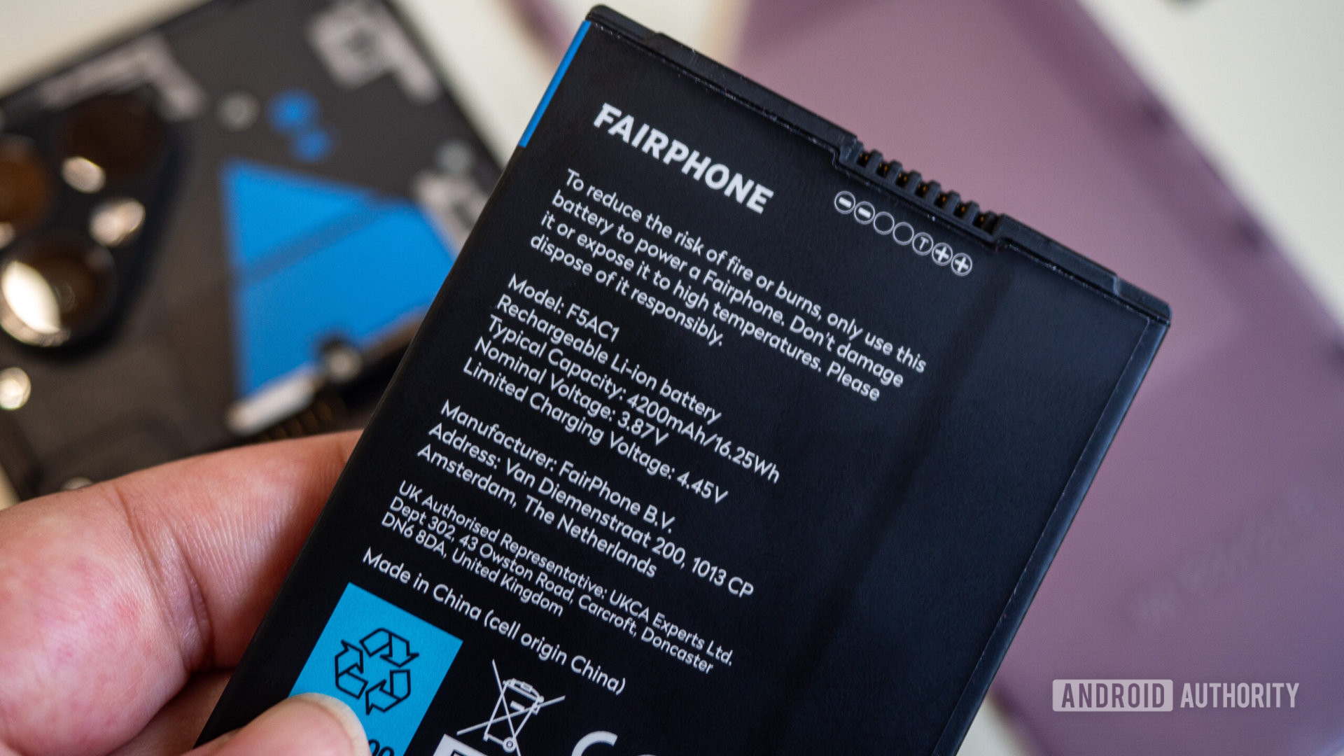 fairphone 5 çıkarılabilir pil