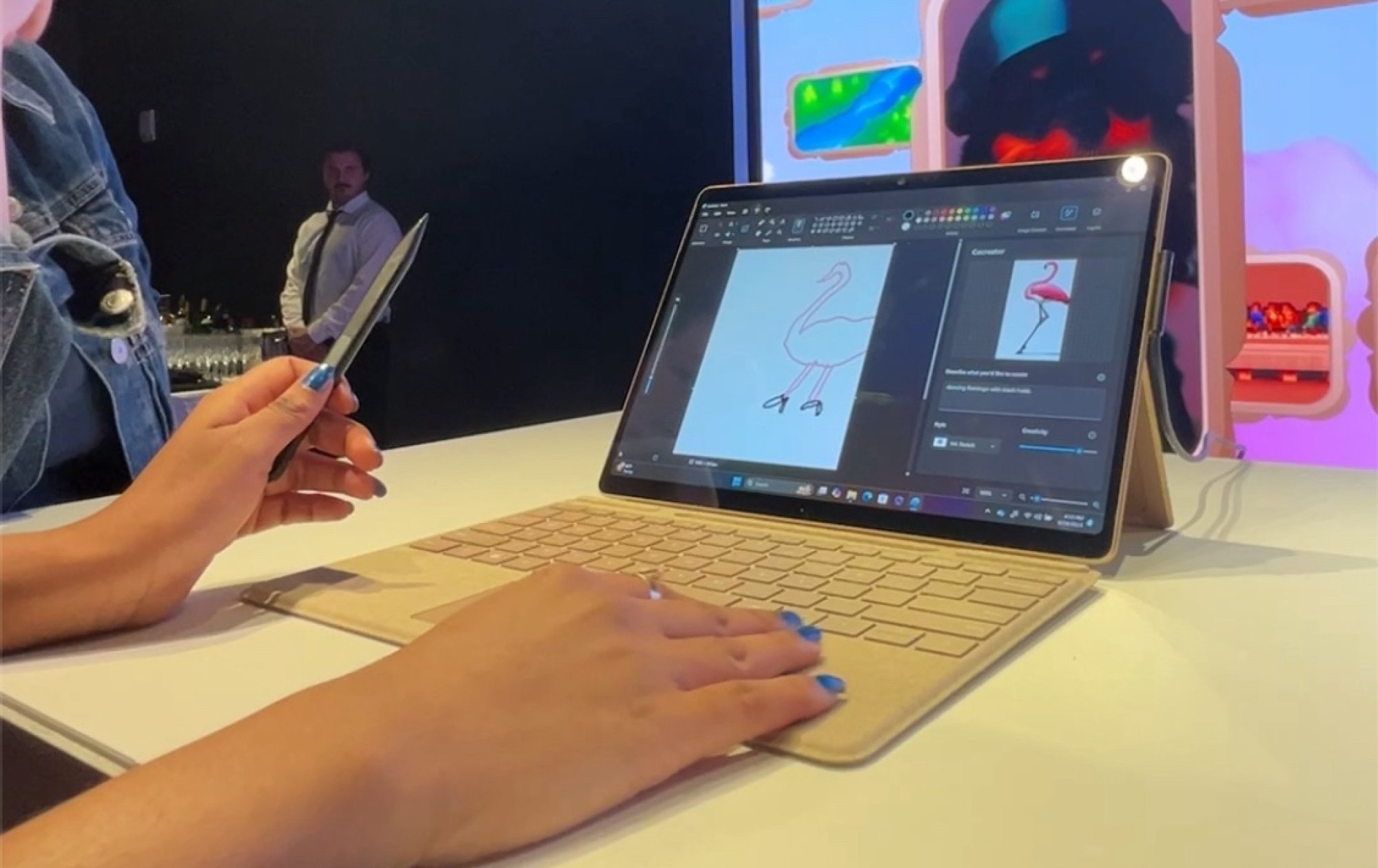 Surface Pro 11'de Ortak Yaratıcı