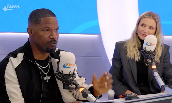 Jamie Foxx ve Cameron Diaz Capital Breakfast'ta